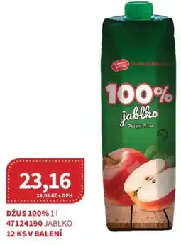 Kubík potraviny Džus 100% nabídka