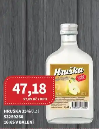 Kubík potraviny Hruška 35% nabídka