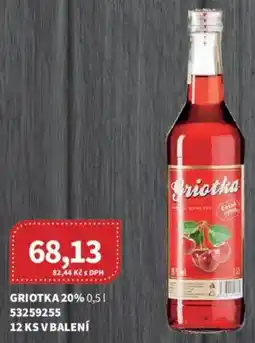 Kubík potraviny Griotka 20% nabídka