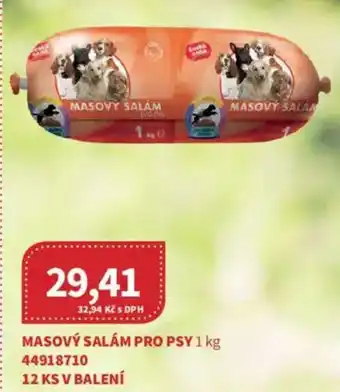 Kubík potraviny Masový salám pro psy nabídka