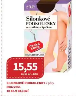 Kubík potraviny Silonkové podkolenky nabídka