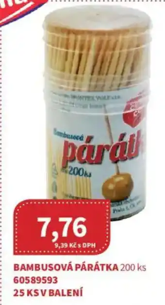 Kubík potraviny Bambusová párátka nabídka