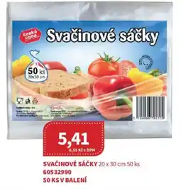 Kubík potraviny Svačinové sáčky nabídka