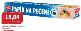 Kubík potraviny Papír na pečení nabídka