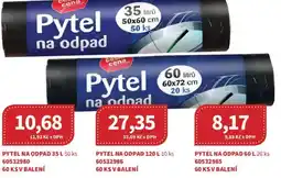 Kubík potraviny Pytel na odpad nabídka