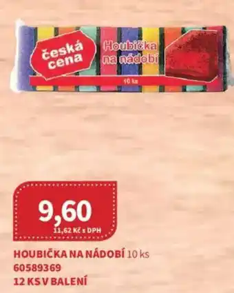 Kubík potraviny Houbička na nádobí nabídka