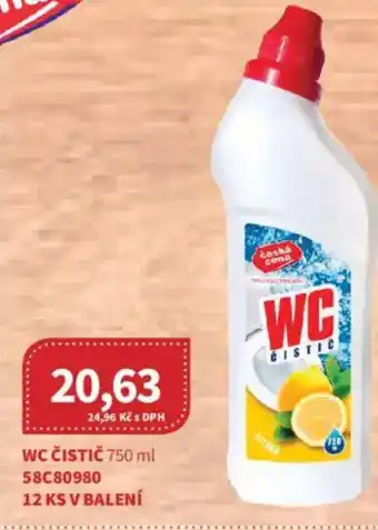 Kubík potraviny Wc čistič nabídka