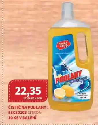 Kubík potraviny Čistič na podlahy nabídka