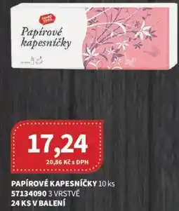 Kubík potraviny Papírové kapesníčky nabídka
