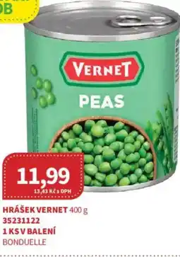 Kubík potraviny Hrášek vernet nabídka