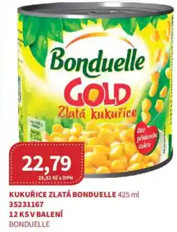 Kubík potraviny Kukuřice zlatá bonduelle nabídka
