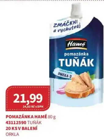 Kubík potraviny Pomazánka hamé nabídka