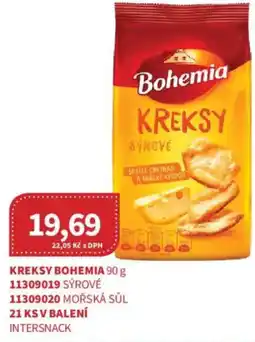 Kubík potraviny Kreksy bohemia nabídka