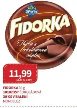 Kubík potraviny Opavia fidorka nabídka