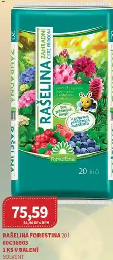Kubík potraviny Rašelina forestina nabídka