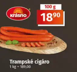 COOP TIP Trampské cigáro nabídka
