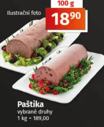COOP TIP Paštika nabídka