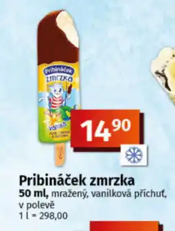 COOP TIP Pribináček zmrzka nabídka