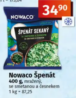 COOP TIP Nowaco Špenát nabídka