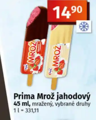 COOP TIP Prima Mrož jahodový nabídka