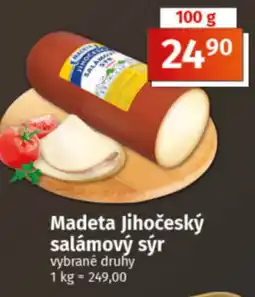 COOP TIP Madeta Jihočeský salámový sýr nabídka