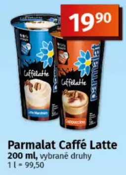 COOP TIP Parmalat Caffé Latte nabídka