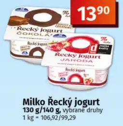 COOP TIP Milko Řecký jogurt nabídka