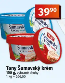 COOP TIP Tany Šumavský krém nabídka