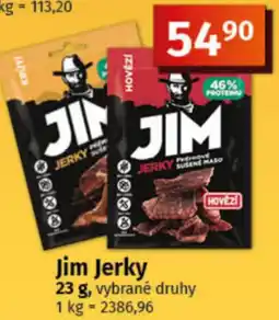 COOP TIP Jim Jerky nabídka
