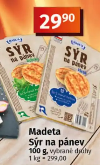 COOP TIP Madeta Sýr na pánev nabídka