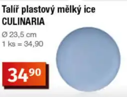 COOP TIP Talíř plastový mělký ice CULINARIA nabídka