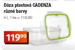 COOP TIP Dóza plastová CADENZA nabídka
