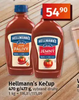 COOP TIP Hellmann's Kečup nabídka