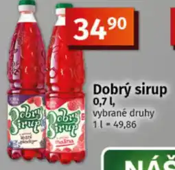 COOP TIP Dobrý sirup nabídka