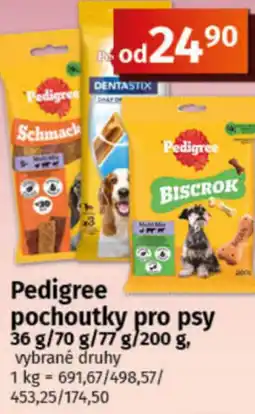 COOP TIP Pedigree pochoutky pro psy nabídka