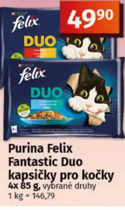 COOP TIP Purina Felix Fantastic Duo kapsičky pro kočky nabídka