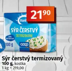 COOP TIP Ranko Sýr čerstvý termizovaný nabídka