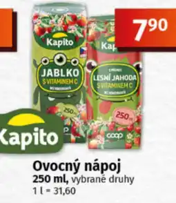 COOP TIP Kapito Ovocný nápoj nabídka