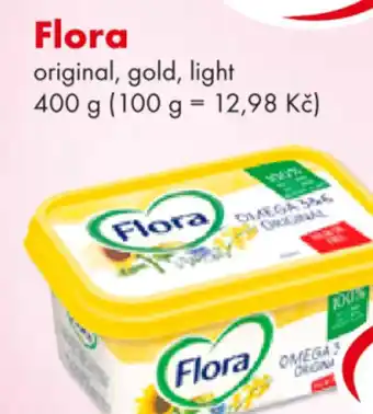 Flora original, gold, light