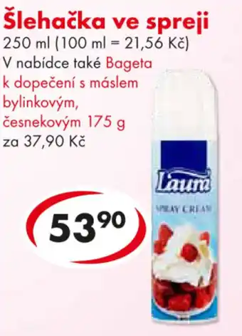 CBA Laura Šlehačka ve spreji nabídka
