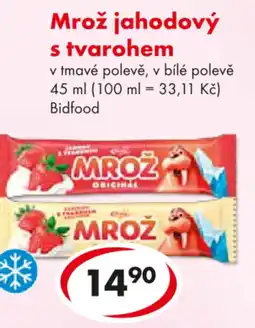CBA Mrož jahodový s tvarohem nabídka