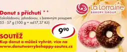 CBA Donut s příchutí nabídka