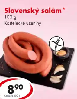CBA Slovenský salám nabídka
