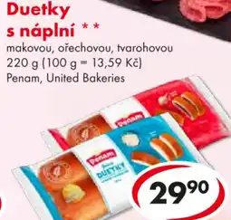CBA Duetky s náplní nabídka