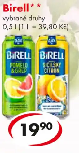 CBA Birell nabídka