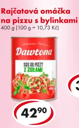 CBA Rajčatová omáčka na pizzu s bylinkami nabídka
