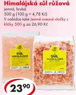 CBA Himalájská sůl růžová nabídka