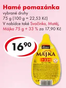 CBA Hamé pomazánka nabídka
