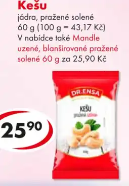 CBA Dr.Ensa Kešu nabídka