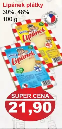 PLUS JIP Madeta Lipánek plátky nabídka